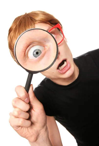 stock image Funny nerd