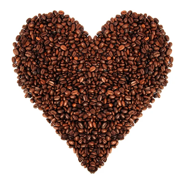 Coffee beans heart — Stock Photo © NinaMalyna #5854238