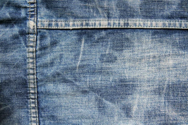 Texture jeans indossati — Foto Stock
