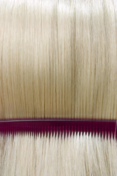 Sleek hair closeup — Stock Photo, Image