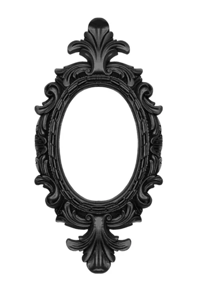 Vintage black ornate frame — Stock Photo, Image