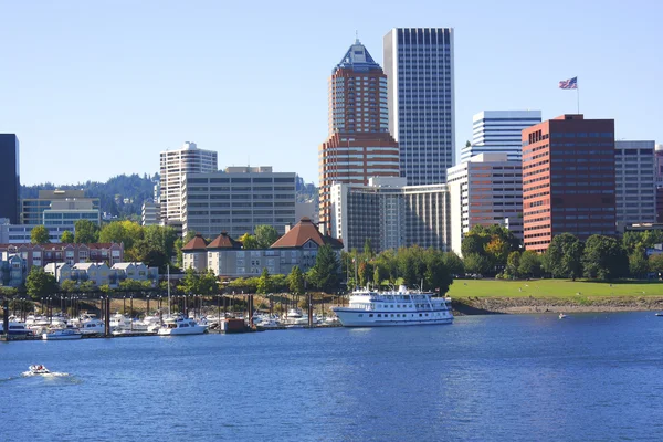 Portland bzw. Skyline. — Stockfoto