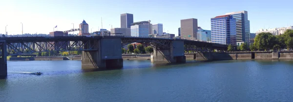 The Morrison bridge Portland OR. — Stock Photo, Image