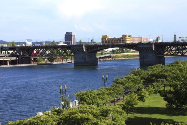 portland morrison köprüde trafik veya.