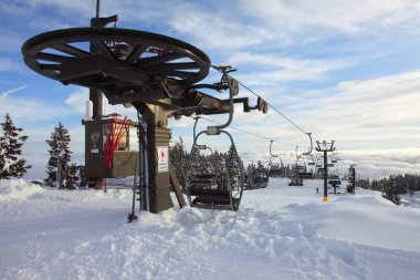 mekanik teleferik, mt. hood oregon.