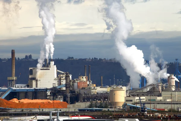 Industrial manufacturing, Tacoma Washington state. — Stock Photo, Image
