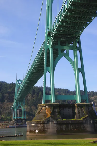 A ponte St. John Portland OU . — Fotografia de Stock