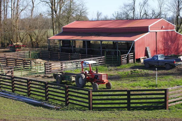 De boerderij. — Stockfoto
