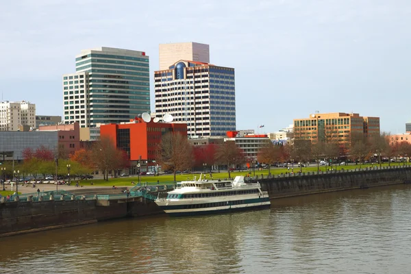 Entlang des Flusses, Portland oder. — Stockfoto