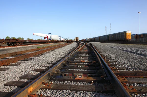 Rail tracks. — Stock Photo, Image