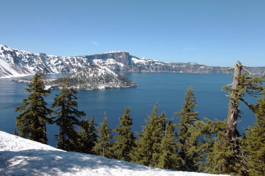 Krater Gölü Ulusal Parkı, Oregon.