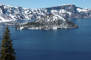 Krater Gölü Ulusal Parkı, Oregon.