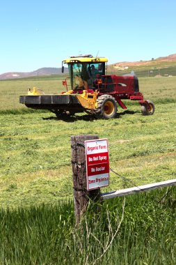 Organic agriculture & farmlands, south Oregon. clipart