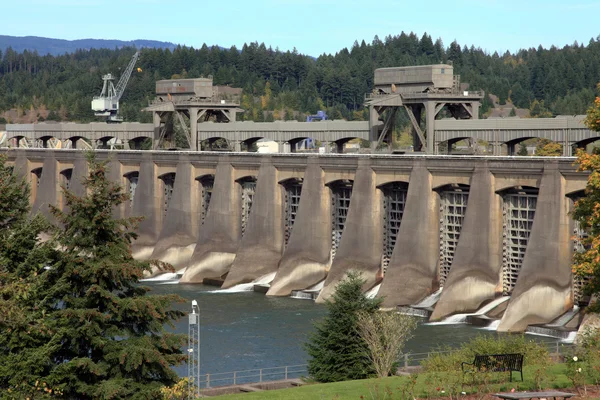 Bonneville dam nordvest, Oregon . – stockfoto
