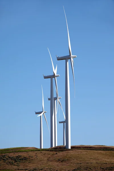 Technologie energii wiatru. — Zdjęcie stockowe