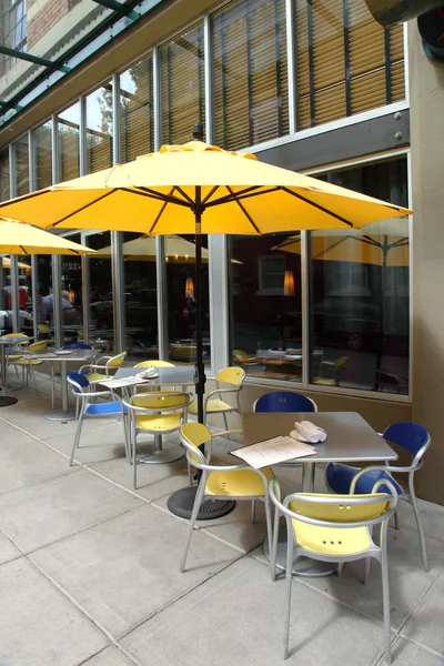 Café e restaurante ao ar livre, Portland Oregon . — Fotografia de Stock