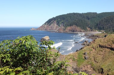 Ecola state park, Oregon coast. clipart