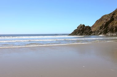 ecola state park oregon kıyılarında Hint beach.