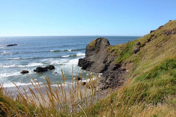 Wybrzeża Oregon w jak park stanowy ecola. — Zdjęcie stockowe