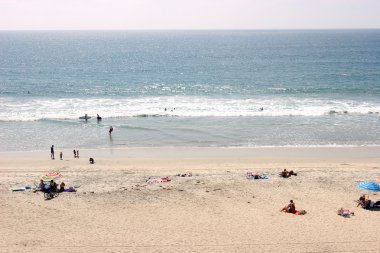 Carlsbad California beaches. clipart