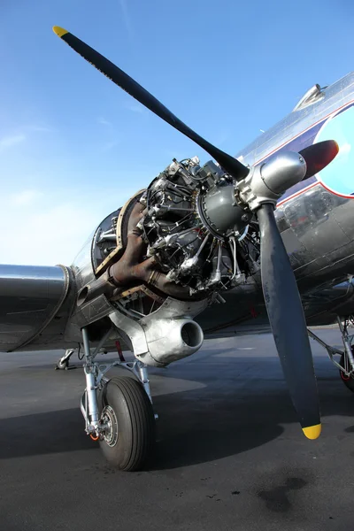 Авиационный двигатель — стоковое фото