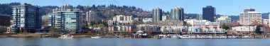 Downtown marina & waterfront mimarisi, portland veya.