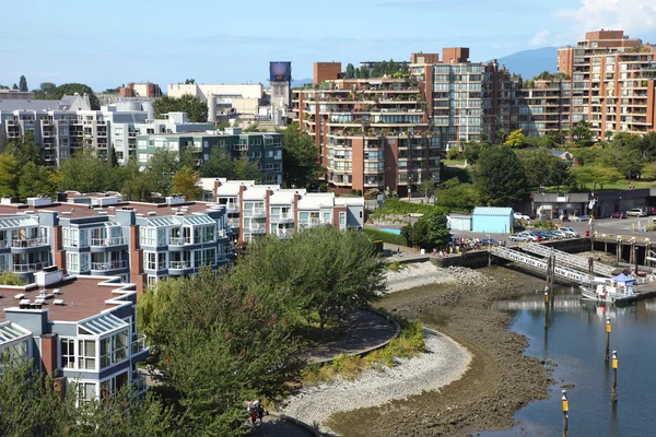 Архитектура кондоминиумов БК Ванкувер . — стоковое фото
