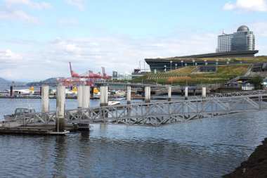 Vancouver BC waterfront, Canada. clipart