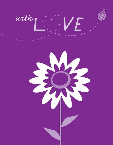 With love — Stock Vector