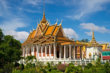 The Silver Pagoda in Phnom Penh clipart
