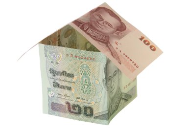 Herşeyimiz Tayland Bahtı banknotlar ile yapılan