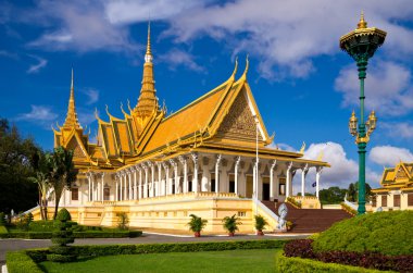 The Royal Palace in Phnom Penh clipart