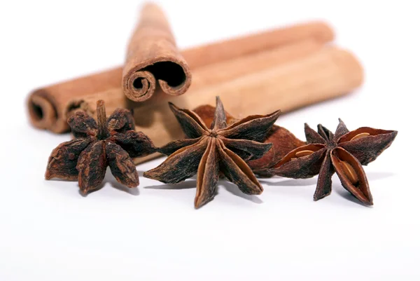 stock image Cinnamon and star anise