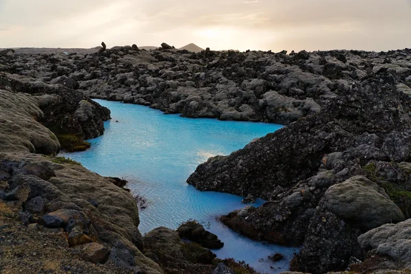 Au Blue Lagoon près de Reykjavik — Photo