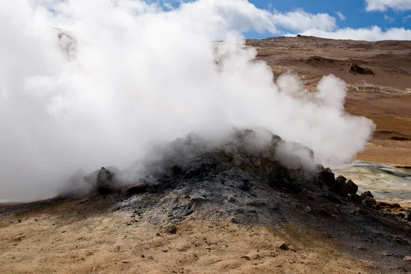 Vulcão a vapor — Fotografia de Stock