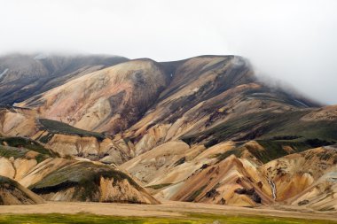 landmannalaugar renkli dağların