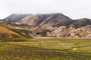 landmannalaugar renkli dağların