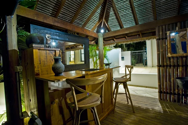 Bali Hut com bar — Fotografia de Stock