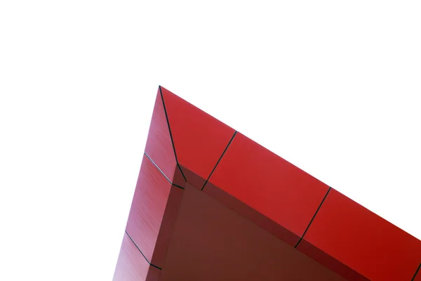 Rode piek gebouw architecturale functie — Stockfoto