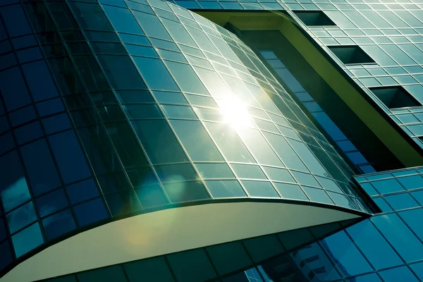 Modern corporate glass building — Stock Photo, Image