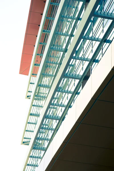 Detalhes arquitetônicos edifício corporativo — Fotografia de Stock