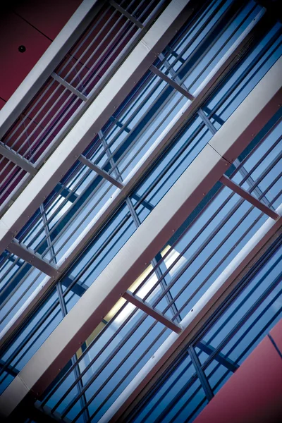 Architektonische Details Firmengebäude — Stockfoto