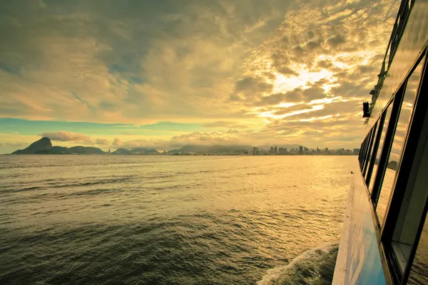 Ferry Rio De Janeiro Brazil — Stock Photo, Image