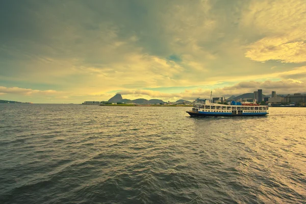 Ferry Rio De Janeiro Brasil — Fotografia de Stock