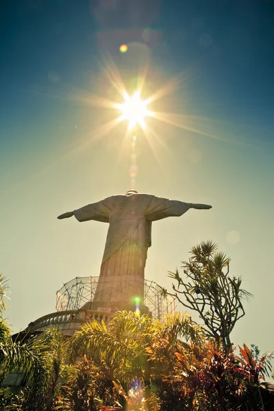 Cristo Redentor Rio de Janeiro Brasil — Fotografia de Stock