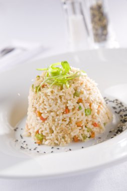 Vejetaryen risotto