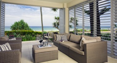 Beautiful waterfront suite with ocean views