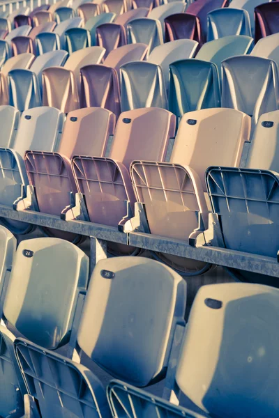 stock image Retro Stadium Seats