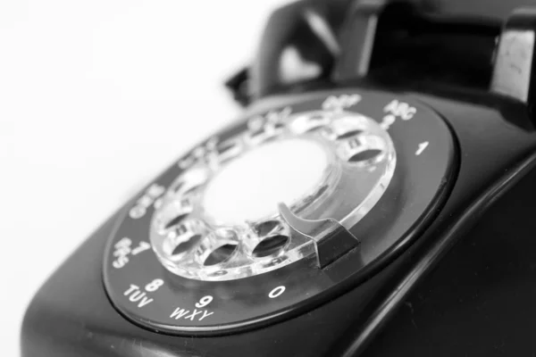 Régi vintage telefon-val tárcsázz — Stock Fotó
