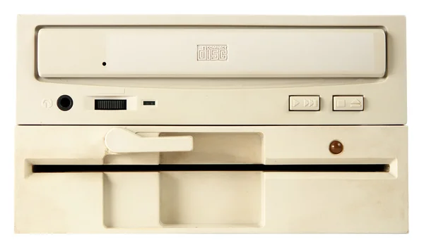 Stock image CD unit and floppy disk unit